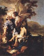 LISS, Johann The Sacrifice of Isaac oil painting